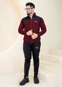 জ্যাকেট+ট্রাউজার 1 সেট Exclusive full set Tracksuit for Men And Women Code JK10