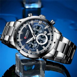 Curren 8355 - Silver Blue